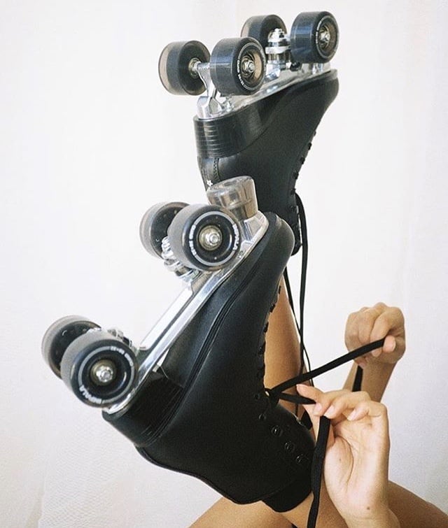 Impala Black Roller Skates