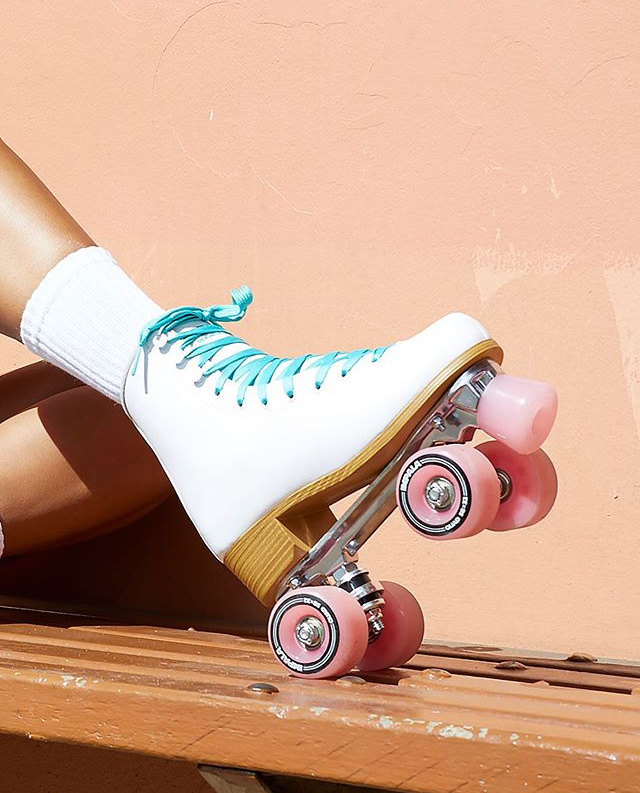 Impala White Roller Skates