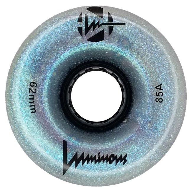 Luminous Light Up Wheels - Black Pearl