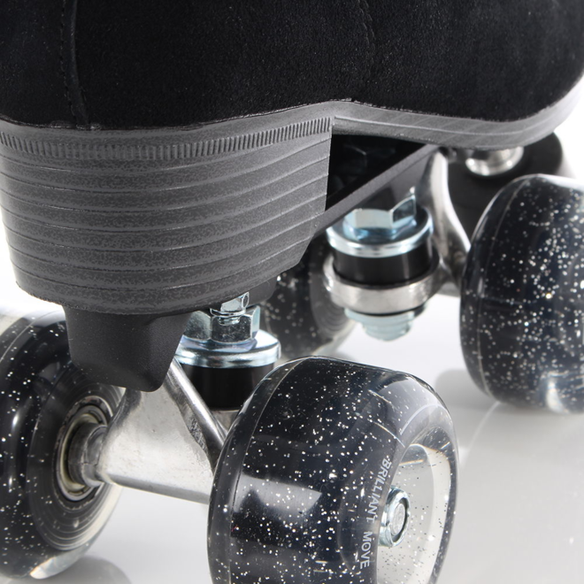 Luna skates Black Shadow Roller Skates