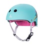 Triple8 Certified Sweatsaver Teal Lightning Hologram Helmet