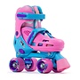 SFR Hurricane III Verstelbare Rolschaatsen Roze / Blauw