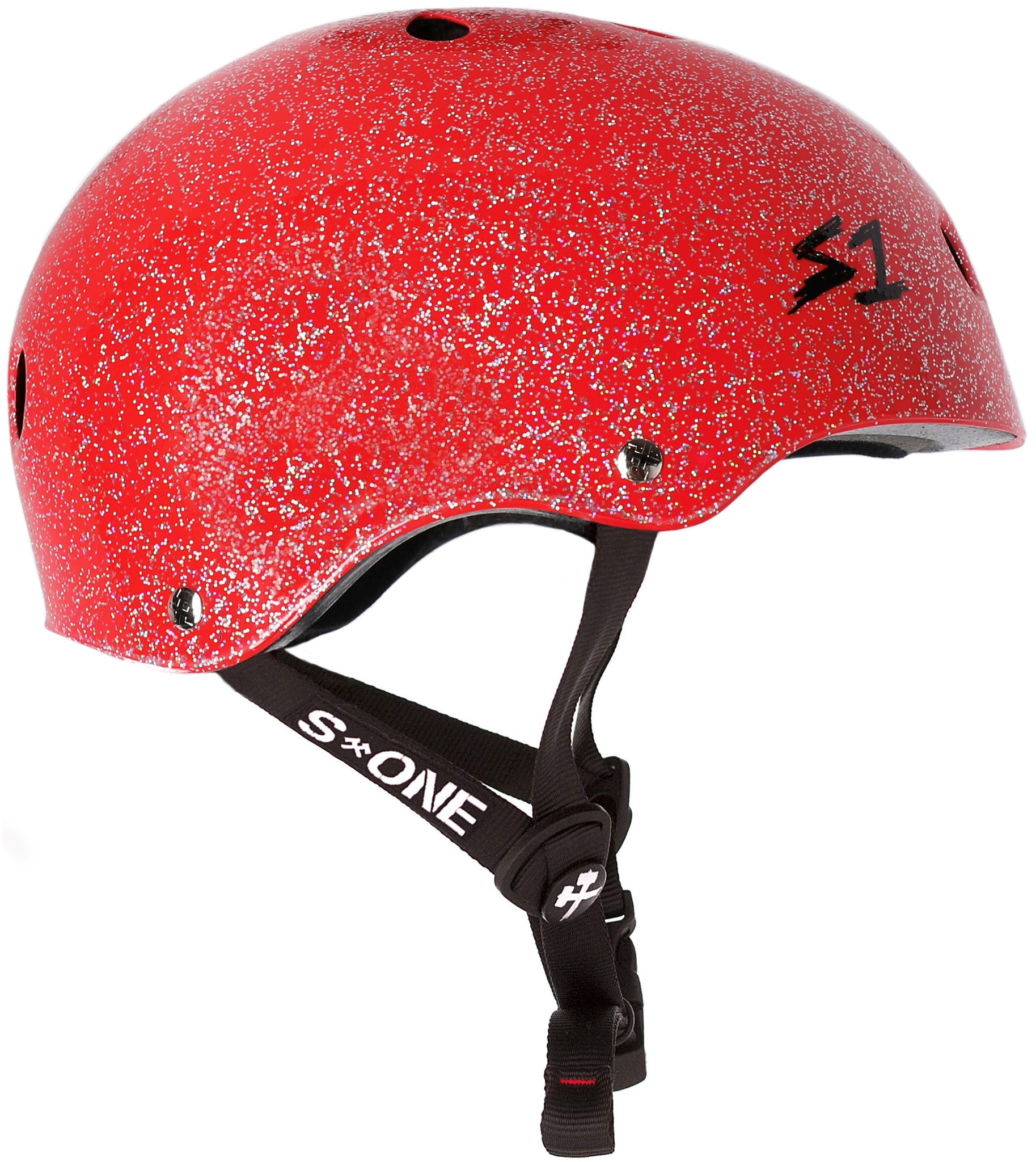 S-One Lifer Paillettes With Visor Casque Roller Derby(Coque)
