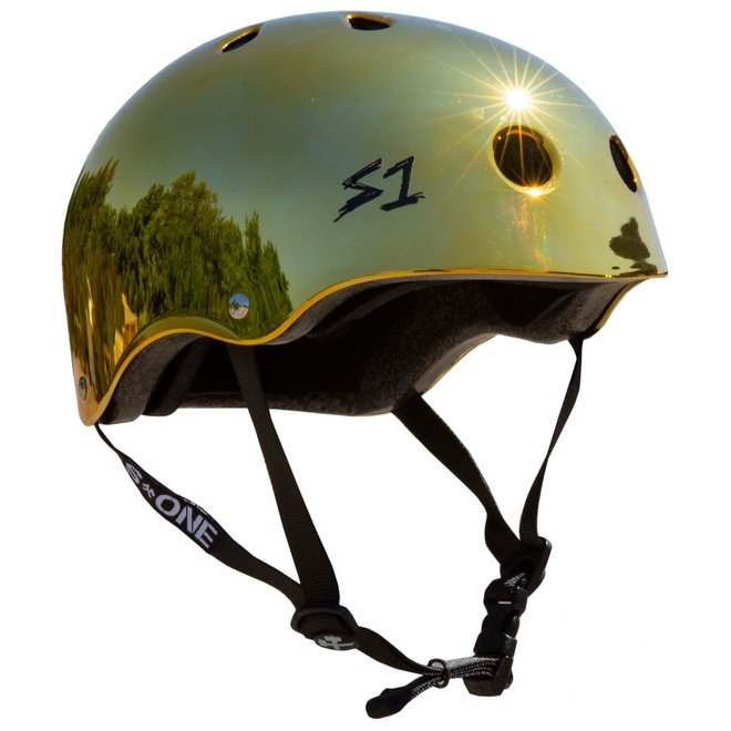 Casque S1 Lifer Gold Gloss Mirror