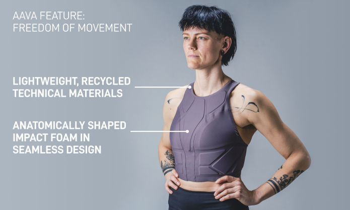 AUAU Athletics AAVA Armoured Sports Bra - Sucker Punch Skate Shop