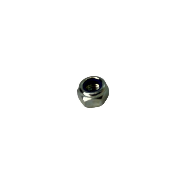 Roll Line Silver Self Locking Nuts  - 7mm