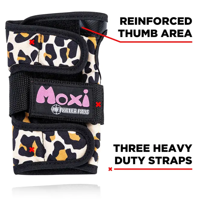 187 Wrist Guard Moxi Leopard