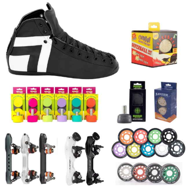 Riedell Solaris Sport - Super light Roller Derby Skates - Sucker Punch  Skate Shop