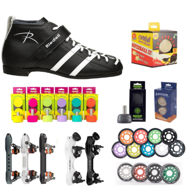 Riedell Solaris Sport - Super light Roller Derby Skates - Sucker Punch  Skate Shop