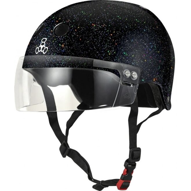 Triple8 Certified Sweatsaver Helm mit Visier