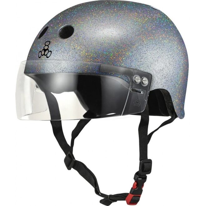 Triple8 Certified Sweatsaver Casco con Visera
