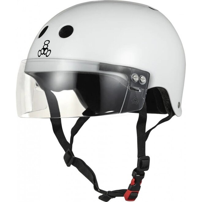 Triple8 Certified Sweatsaver Casque avec Visière