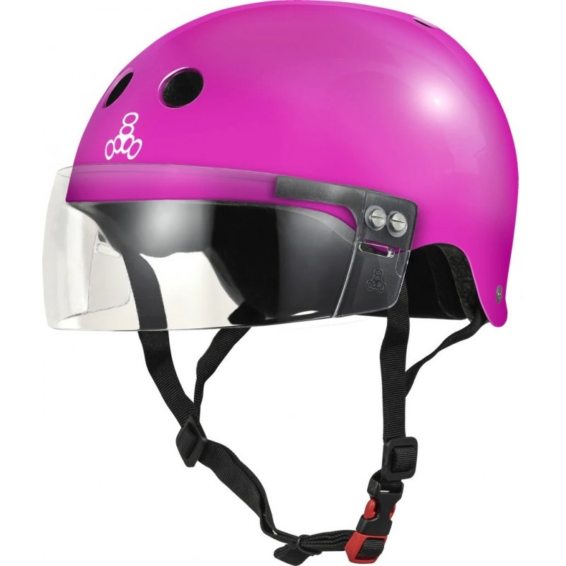 Triple8 Certified Sweatsaver Helmet with Visor - Sucker