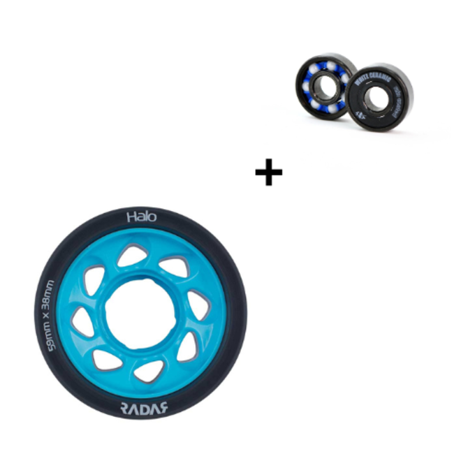 Radar Halo + Ceramic Bearings