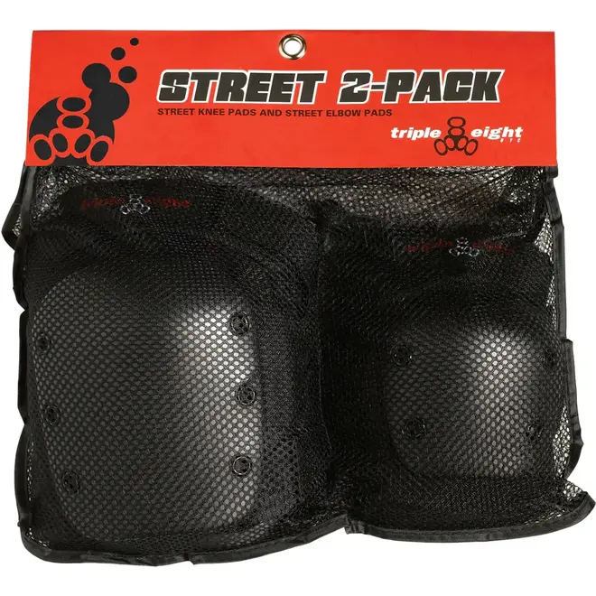 Triple8 Street 2 Pack Knee & Elbow Pads