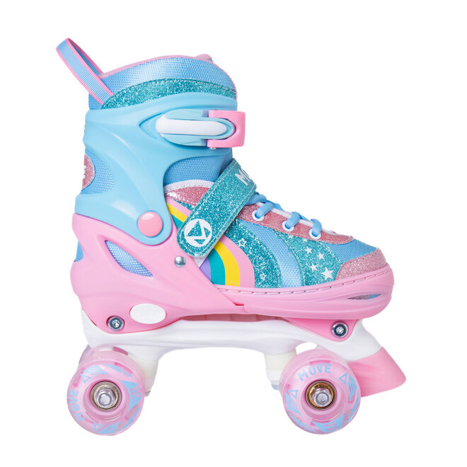 Move Rainbow Adjustable & Light Up Skates
