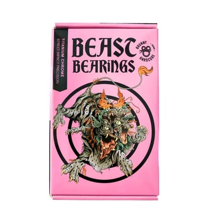 Brunny Beast Bearings Titanium Chrome Pink