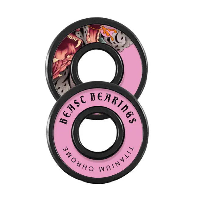 Brunny Beast Bearings Titanium Chrome Pink
