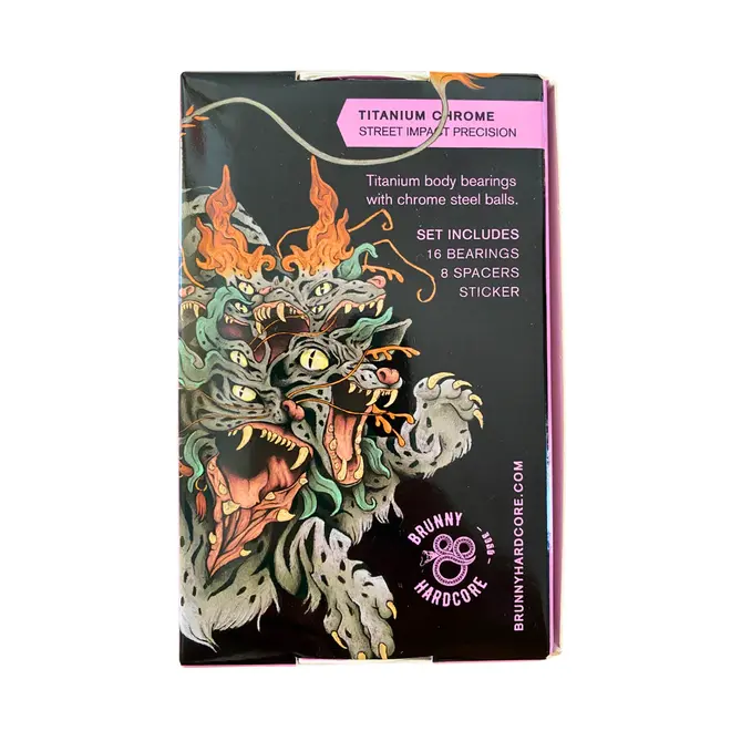 Brunny Beast Bearings Titanium Chrome Pink