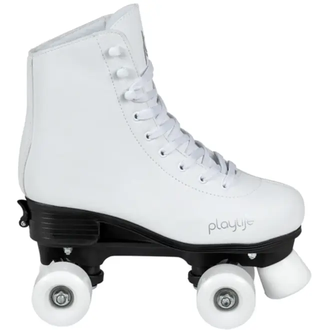 Playlife Classic White Adjustable Roller Skates