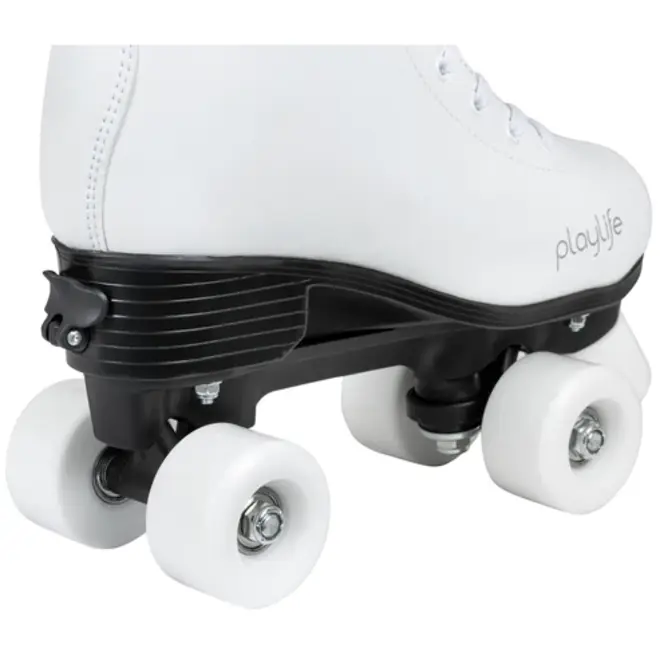 Playlife Classic White Adjustable Roller Skates
