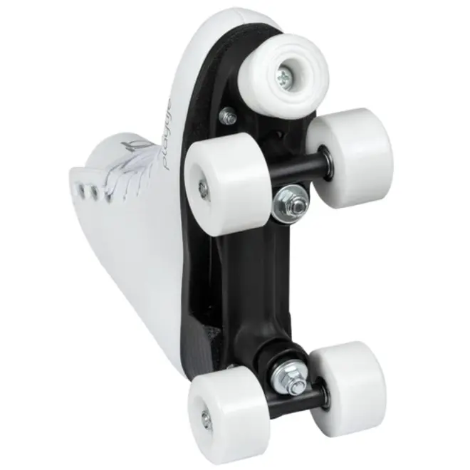 Playlife Classic White Adjustable Roller Skates
