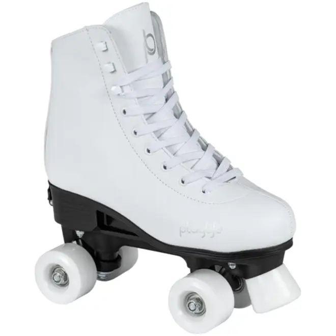 Playlife Classic White Adjustable Roller Skates