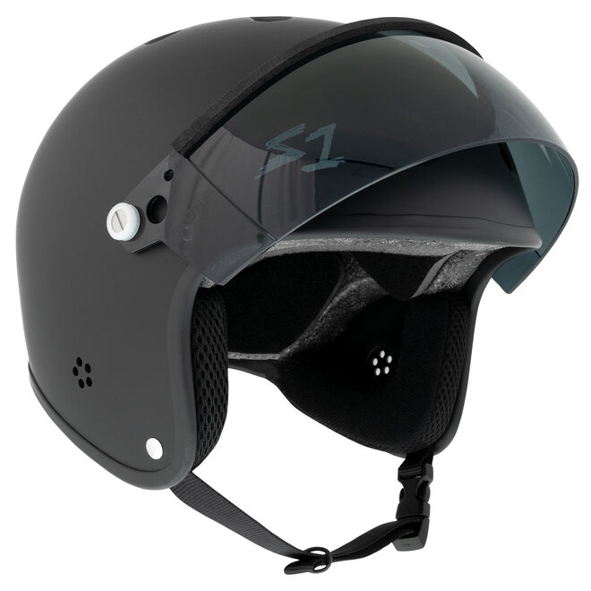 S1 Retro Lifer E-Helmet Black Gloss Glitter