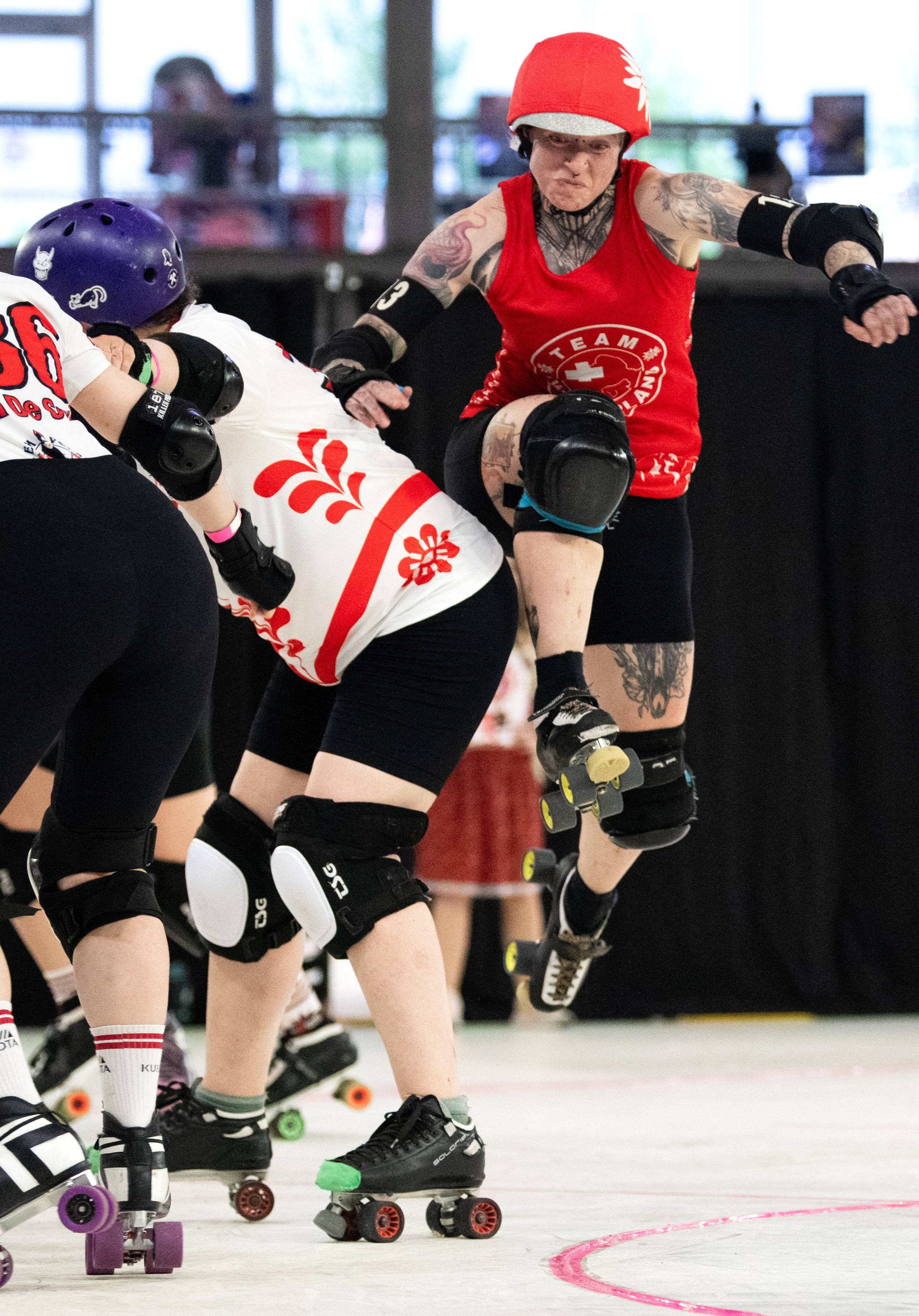 Have fun with roller derby