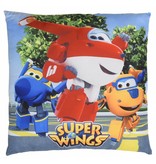 Super Wings 3 heroes - Ornamental cushion - 40 x 40 cm - Multi