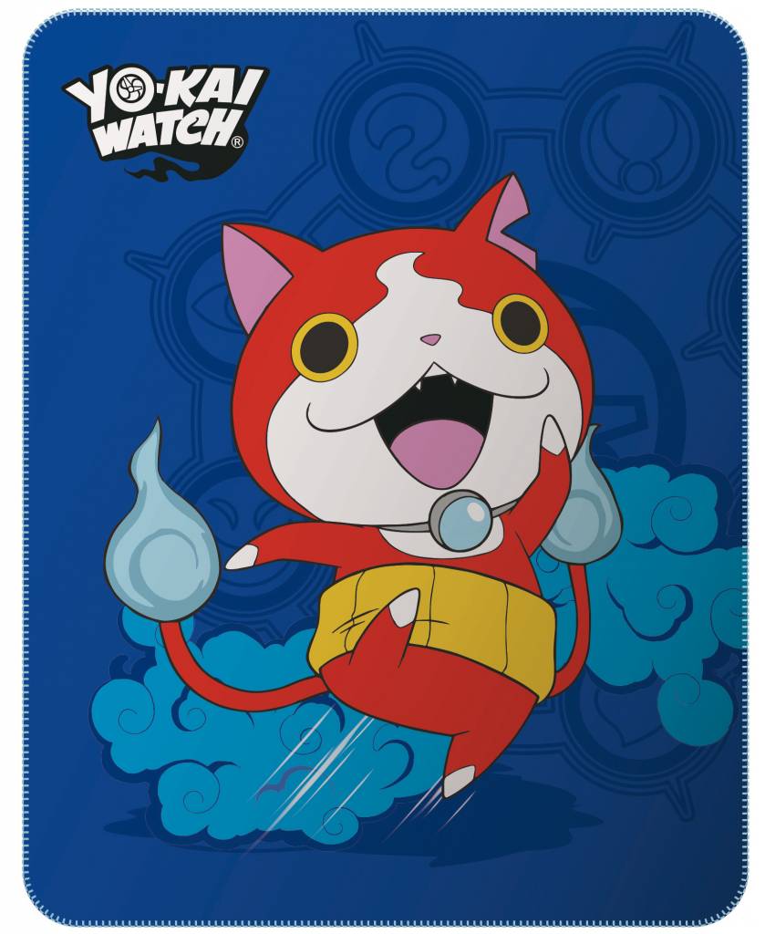 Yo-Kai Watch Gang - Fleeceplaid - 110 x 140 cm - Blauw