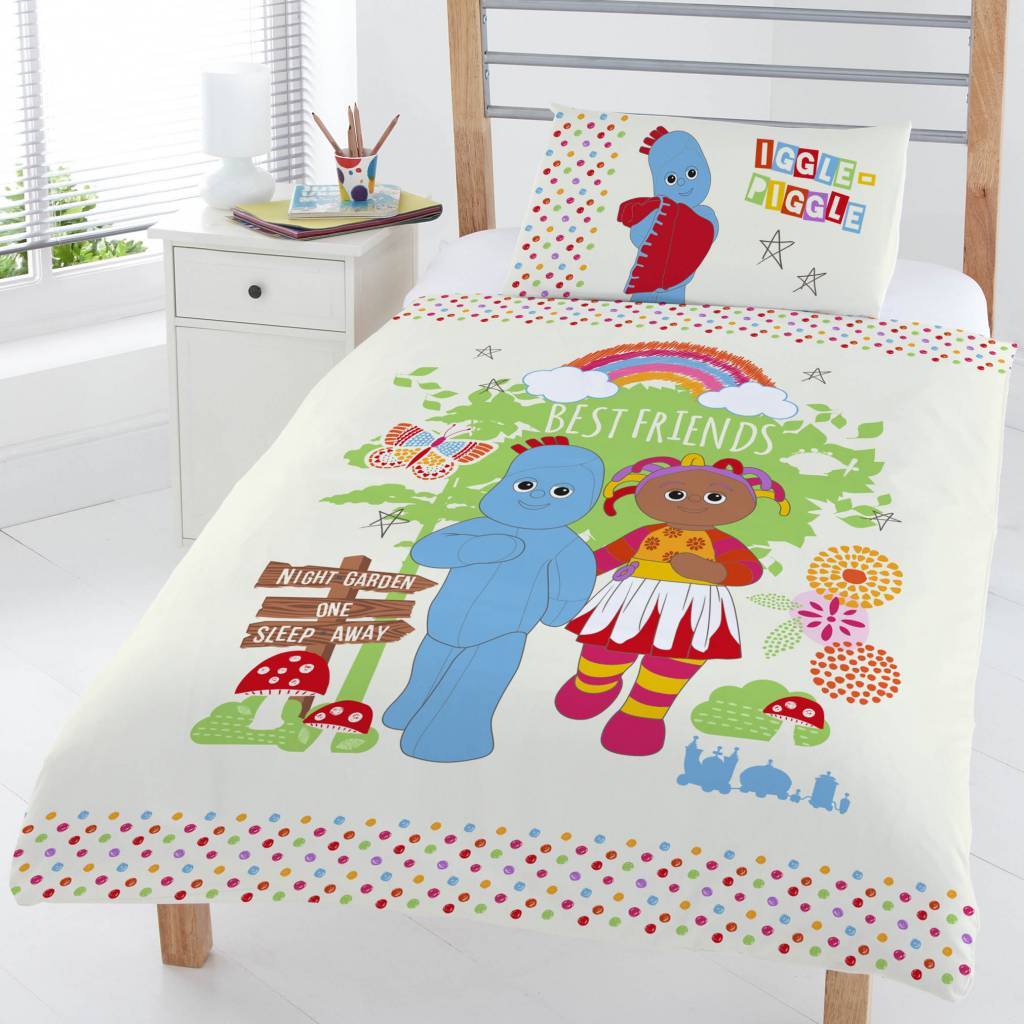 In de droomtuin Friends junior - Duvet cover - Single - 120 x 150 cm - Multi