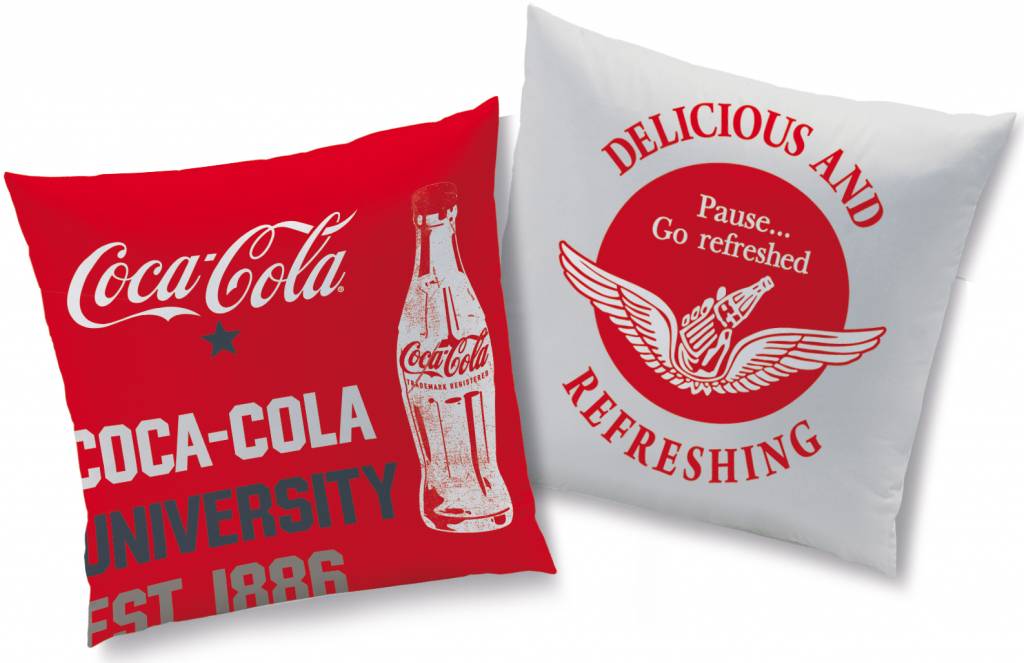 Coca Cola Pillow 1886