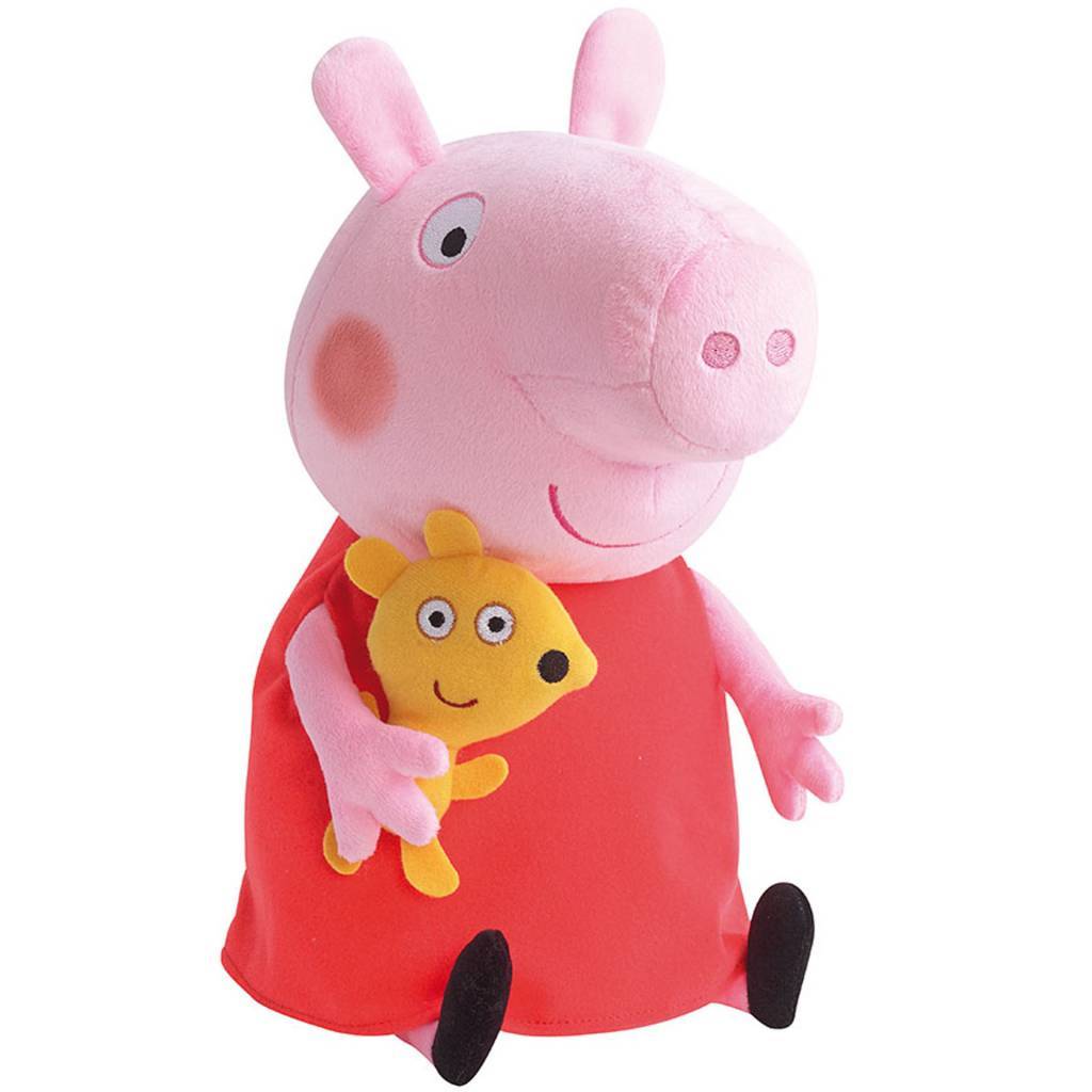 Peppa Pig - Stuffed toy - 33 cm - Multi