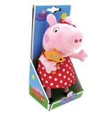 Peppa Pig Polka dot - Knuffel - 20 cm - Multi