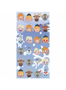 Disney Emoji Beach towel 70x140cm Frozen famous