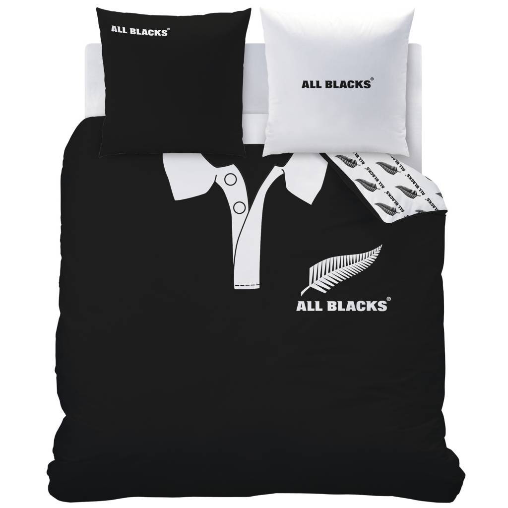 All Blacks Polo - Dekbedovertrek - Tweepersoons - 200 x 200 cm - Zwart