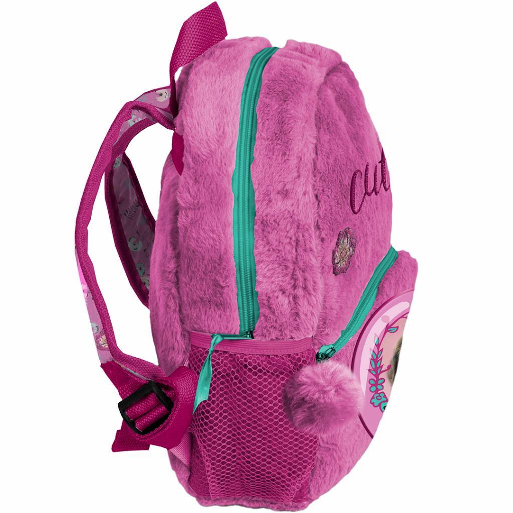 Rachael Hale Cute Puppy - Toddler Backpack - Plush - 29x24x9cm - Pink