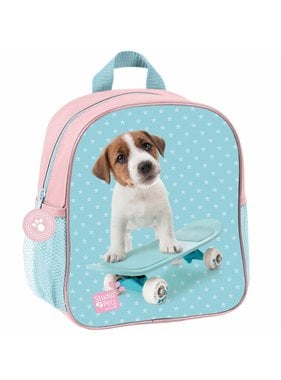 Studio Pets Toddler- Toddler backpack skateboard puppy 28x22x10cm