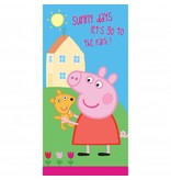 Peppa Pig Sunny - Beach towel - 70 x 140 cm - Multi