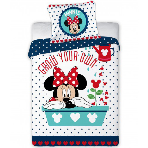 Disney Minnie Mouse Grow your own - BABY duvet cover - 100 x 135 cm - Multi