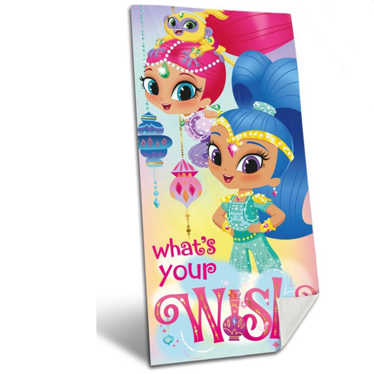 Shimmer & Shine What's your wish? - Beach towel - 70 x 140 cm - Multi
