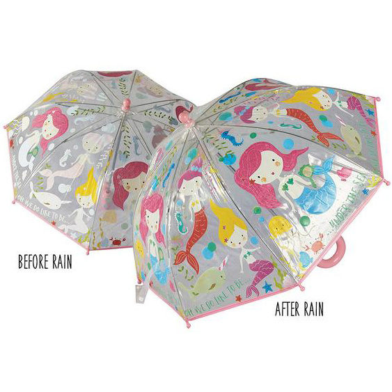 Floss & Rock Mermaid - magic color changing umbrella - Multi