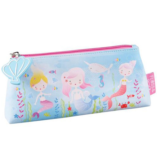 Floss & Rock Mermaid - pencil case - 11 x 22 x 4 cm - Blue