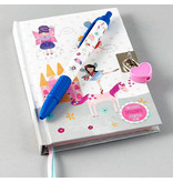 Floss & Rock Unicorn - diary with scent pen - Multi