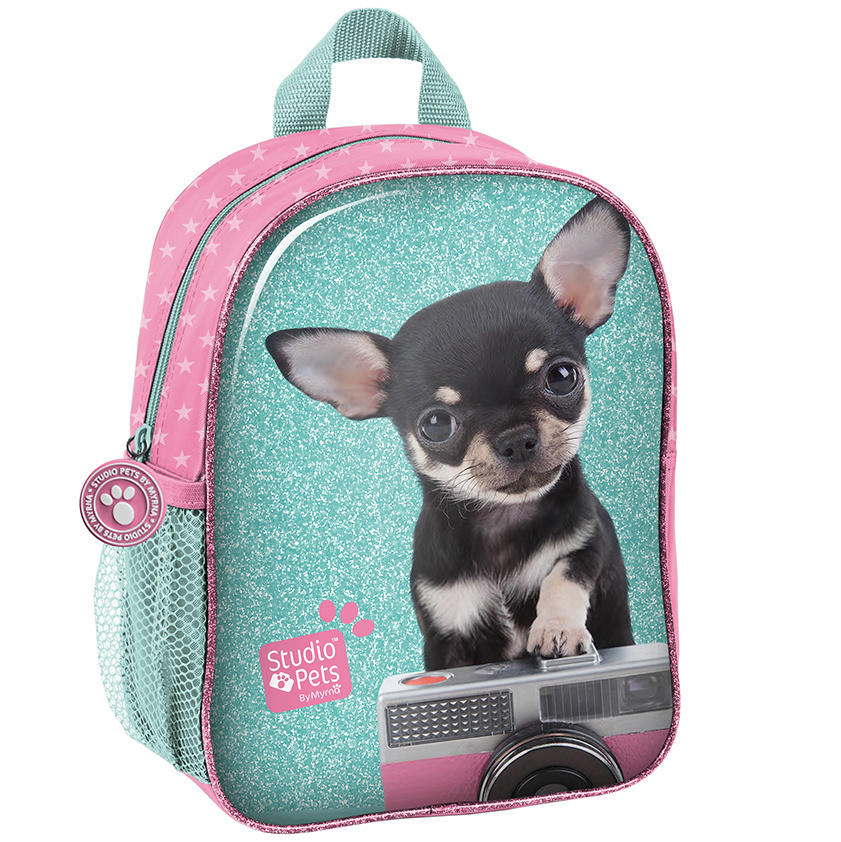 Studio Pets Chihuahua Camera - Peuter Rugzak - 28 cm - Multi