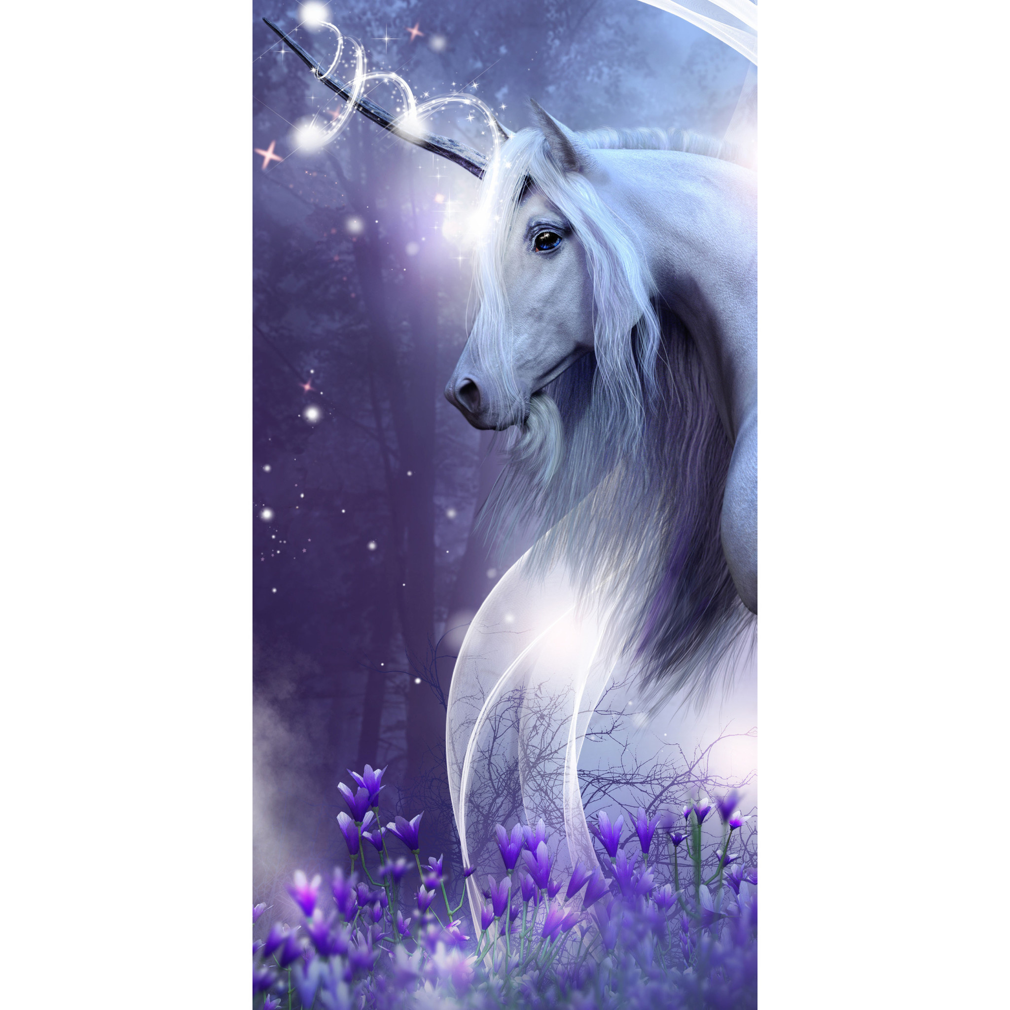 Unicorn - Beach towel - 70 x 140 cm - Multi