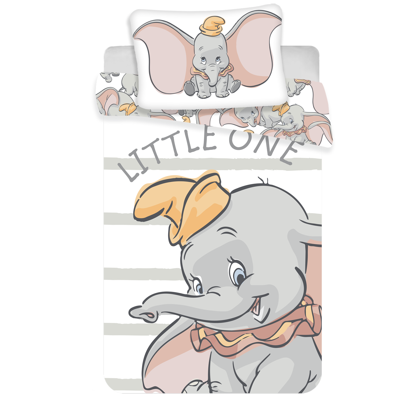 Disney Dumbo Little One BABY Dekbedovertrek - 100x135 cm - Multi