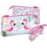 Flamingo Look Like Flamingos - Case - 22 cm - Multi