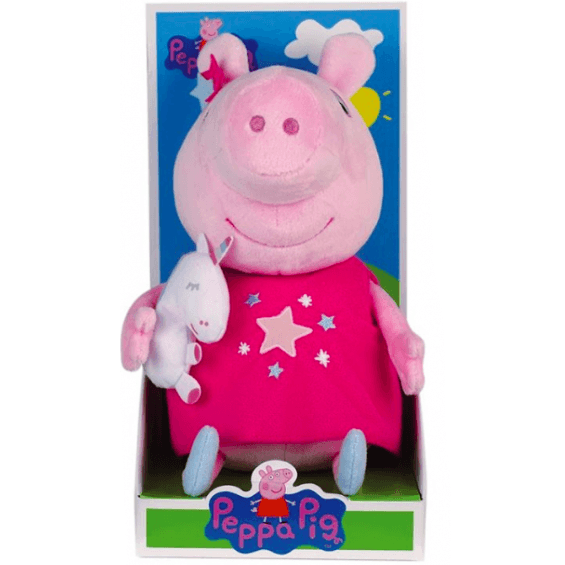Peppa Pig Unicorn - Stuffed Animal - 25 cm - Multi
